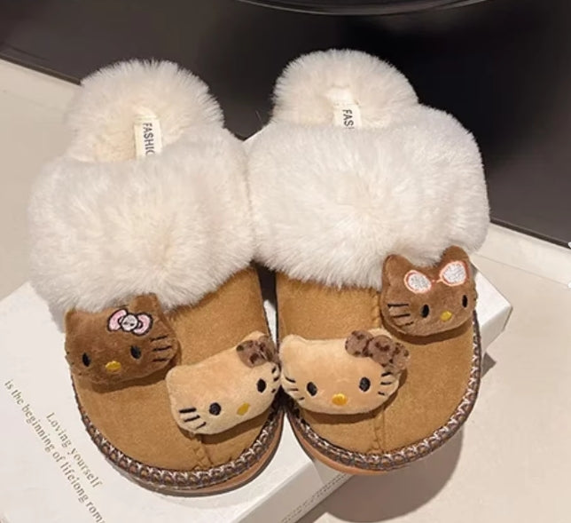 The original hello kitty cozzies slippers